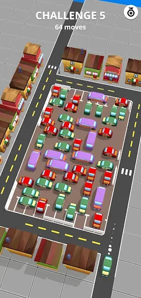 Car Parking Jam 3D: Move it!  [МОД Unlocked] Screenshot 2