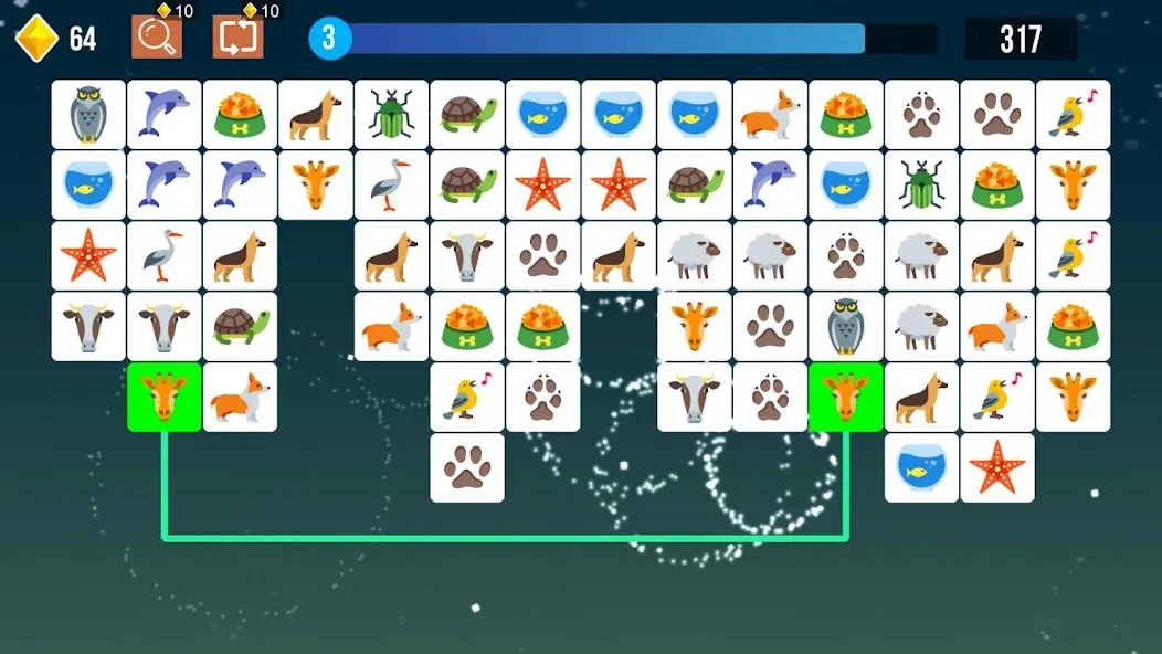 Pet Connect: Tile Puzzle Match (Пет Коннект)  [МОД Unlimited Money] Screenshot 1