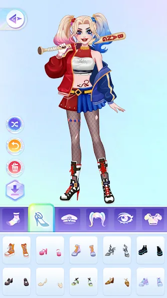 YoYa: Dress Up Fashion Girl (ЙоЯ)  [МОД Много монет] Screenshot 2