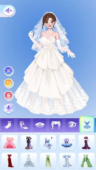 YoYa: Dress Up Fashion Girl (ЙоЯ)  [МОД Много монет] Screenshot 3