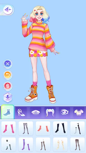 YoYa: Dress Up Fashion Girl (ЙоЯ)  [МОД Много монет] Screenshot 4