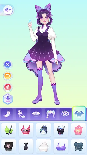 YoYa: Dress Up Fashion Girl (ЙоЯ)  [МОД Много монет] Screenshot 5