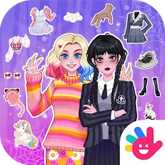 Взломанная YoYa: Dress Up Fashion Girl (ЙоЯ)  [МОД Много монет] - полная версия apk на Андроид