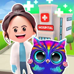 Скачать взломанную Cute Animals: Pet Doctor (Мрдж Кьют Энималс)  [МОД Unlocked] - стабильная версия apk на Андроид