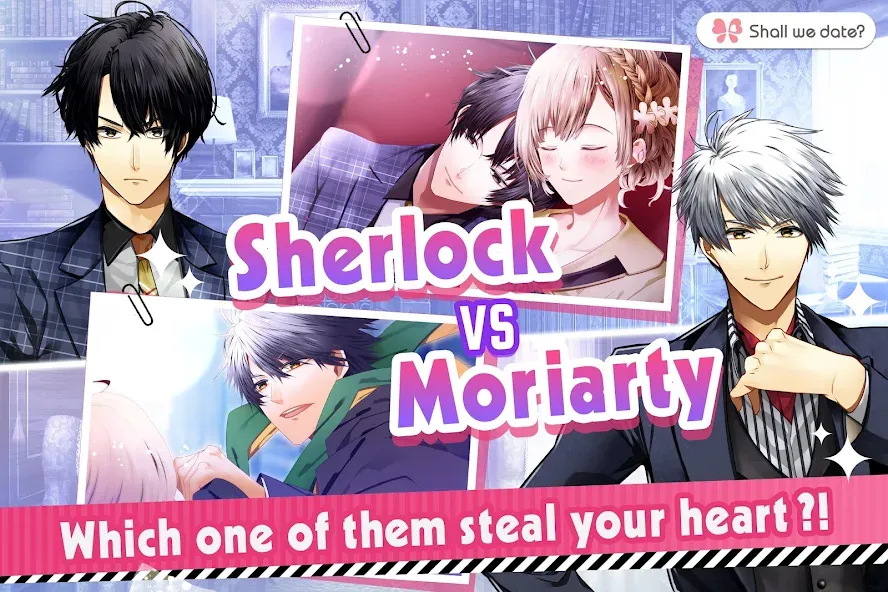 Guard me, Sherlock! - otome  [МОД Меню] Screenshot 3