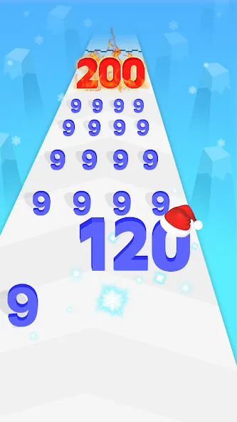 Number Merge: Run Master 3D (Намбер Мердж)  [МОД Все открыто] Screenshot 2