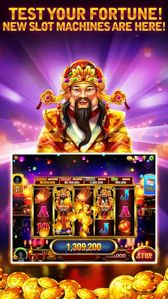 Cash Bay Casino - Slots game (Кэш Бэй Казино)  [МОД Mega Pack] Screenshot 2