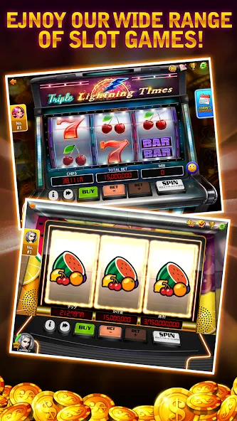 Cash Bay Casino - Slots game (Кэш Бэй Казино)  [МОД Mega Pack] Screenshot 3