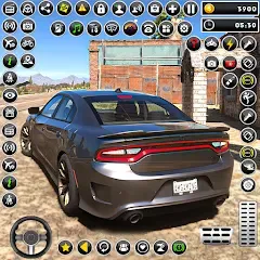 Взломанная Real Car Parking Hard Car Game  [МОД Много денег] - полная версия apk на Андроид