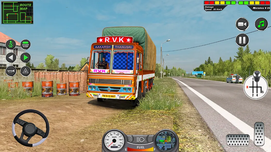 Indian Heavy Truck Delivery 3D  [МОД Unlocked] Screenshot 5