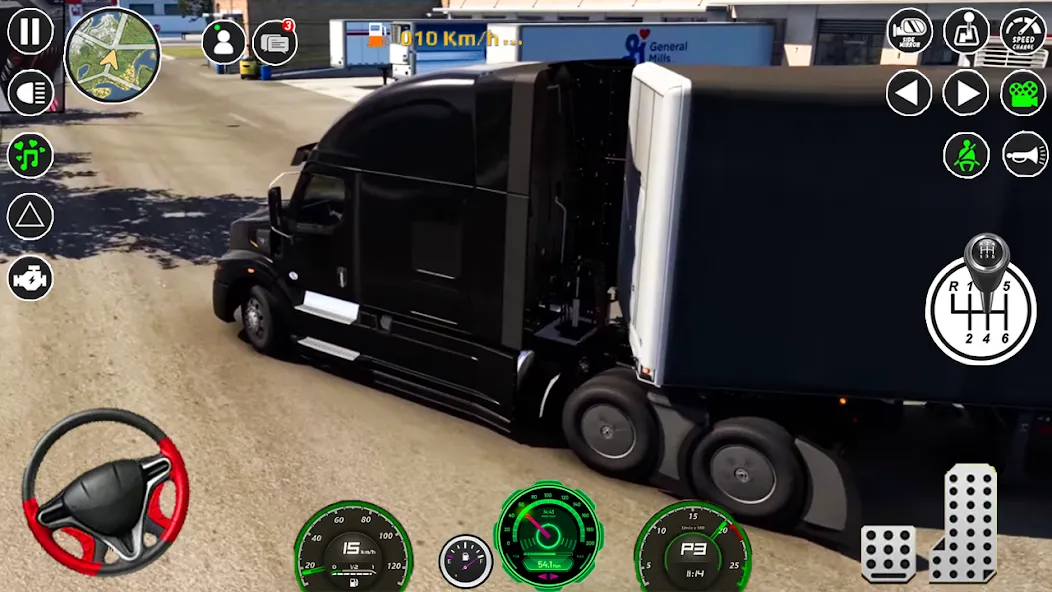 American Cargo City Driving 3D  [МОД Много монет] Screenshot 4