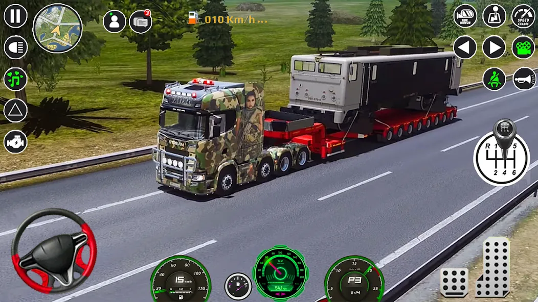 American Cargo City Driving 3D  [МОД Много монет] Screenshot 5