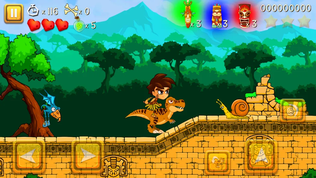 Super Warrior Dino Adventures (Супер Воин Дино Приключения)  [МОД Бесконечные деньги] Screenshot 3