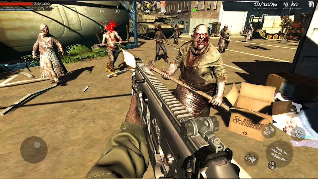 Zombie Game:Trigger Survivor (Зомби Гейм)  [МОД Меню] Screenshot 2