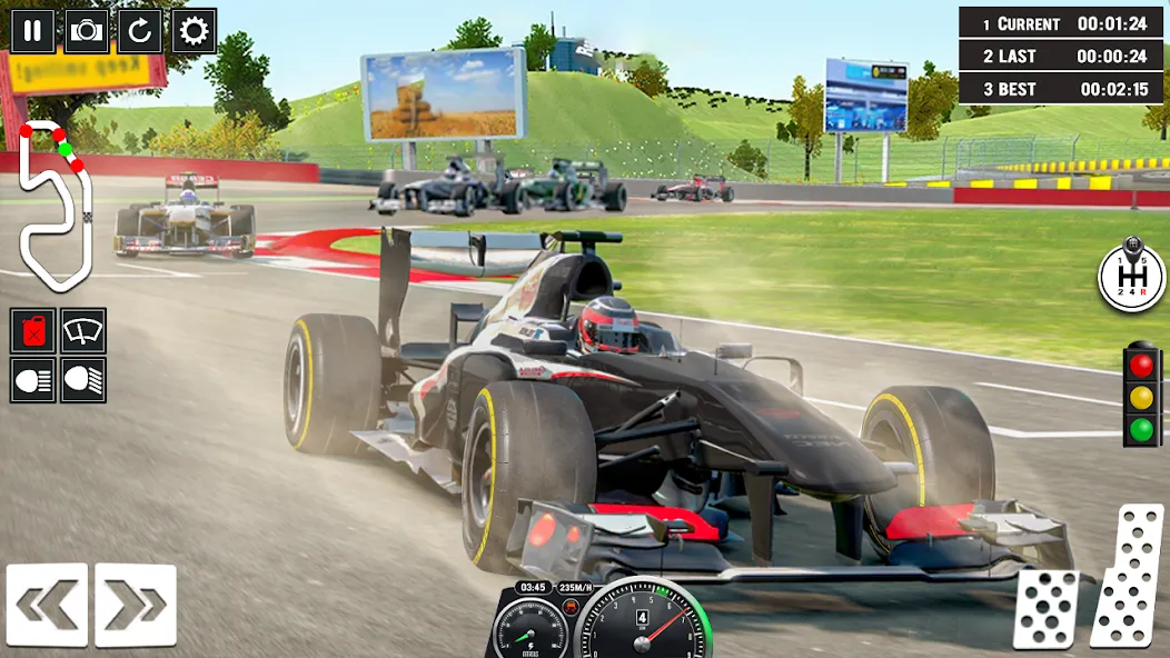 Formula Racing Car Racing Game  [МОД Бесконечные деньги] Screenshot 2