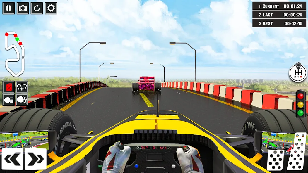 Formula Racing Car Racing Game  [МОД Бесконечные деньги] Screenshot 3