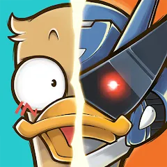 Скачать взлом Merge Duck 2: Idle RPG (Мердж Дак 2)  [МОД Unlocked] - последняя версия apk на Андроид