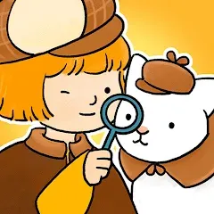 Скачать взломанную Find Hidden Cats—Detective Mio  [МОД Unlimited Money] - последняя версия apk на Андроид