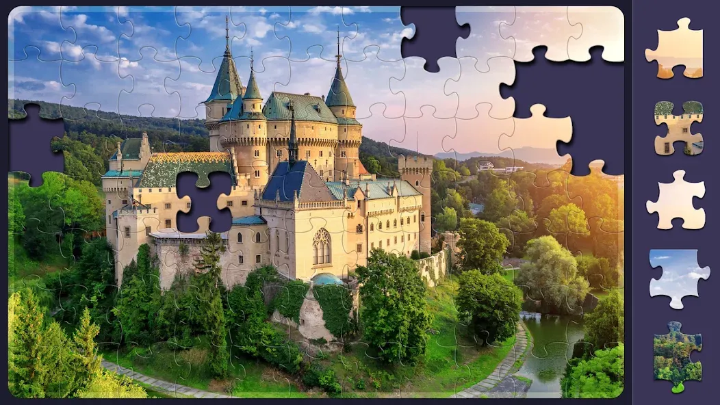 Relax Jigsaw Puzzles  [МОД Бесконечные монеты] Screenshot 1