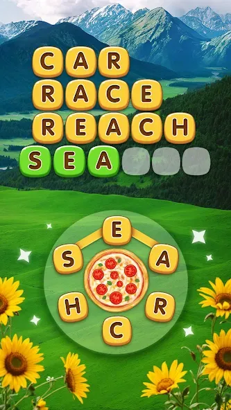 Word Pizza - Word Games  [МОД Menu] Screenshot 1