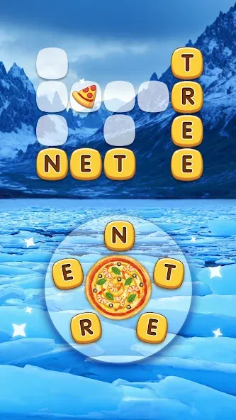 Word Pizza - Word Games  [МОД Menu] Screenshot 2