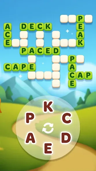 Word Spells: Word Puzzle Game  [МОД Много монет] Screenshot 3