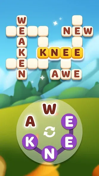 Word Spells: Word Puzzle Game  [МОД Много монет] Screenshot 4