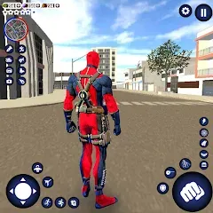 Взлом Miami Rope Hero Spider Game  [МОД Бесконечные монеты] - полная версия apk на Андроид