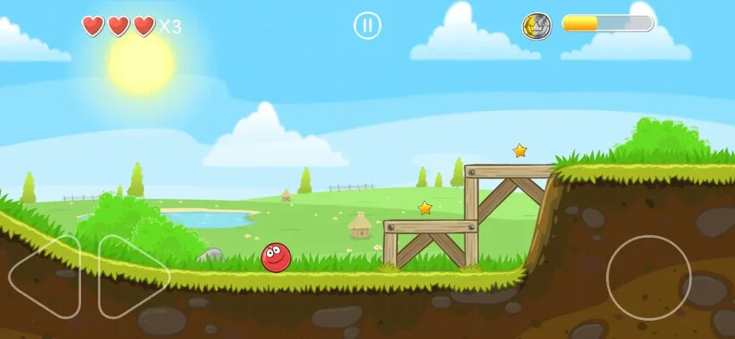 Crazy Ollie Ball (Крейзи Олли Болл)  [МОД Все открыто] Screenshot 1