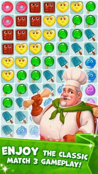 Candy Valley - Match 3 Puzzle  [МОД Mega Pack] Screenshot 4