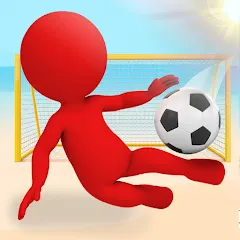 Скачать взлом Crazy Kick! Fun Football game  [МОД Бесконечные монеты] - полная версия apk на Андроид