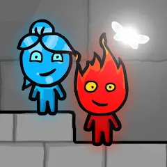 Скачать взлом Fireboy & Watergirl FairyTales  [МОД Menu] - полная версия apk на Андроид