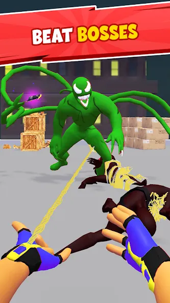 Web Master 3D: Superhero Games (Веб Мастер 3Д)  [МОД Бесконечные монеты] Screenshot 5