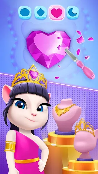 My Talking Angela 2  [МОД Меню] Screenshot 5