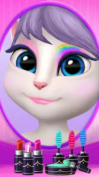 My Talking Angela  [МОД Unlimited Money] Screenshot 2