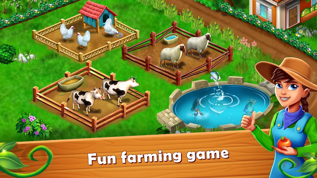 Farm Fest : Farming Games (Фарм Фест)  [МОД Все открыто] Screenshot 1