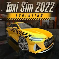 Скачать взлом Taxi Sim 2022 Evolution (Такси Сим 2020)  [МОД Unlocked] - последняя версия apk на Андроид