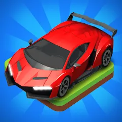 Взлом Merge Car - Idle Merge Cars (Мердж Кар)  [МОД Все открыто] - стабильная версия apk на Андроид