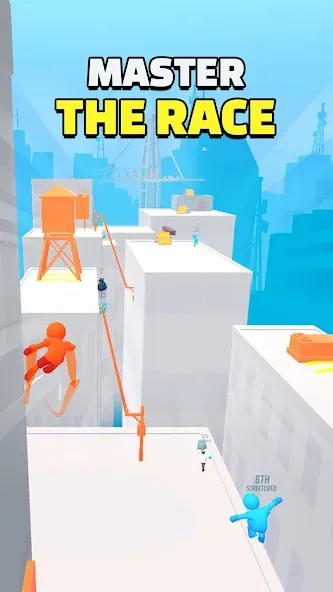 Parkour Race - FreeRun Game (Паркур Рейс)  [МОД Бесконечные деньги] Screenshot 3