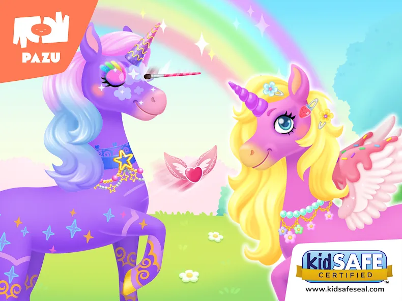 My Unicorn dress up for kids  [МОД Mega Pack] Screenshot 5