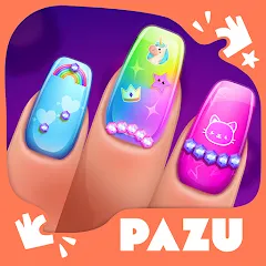 Скачать взломанную Girls Nail Salon - Kids Games  [МОД Много денег] - стабильная версия apk на Андроид