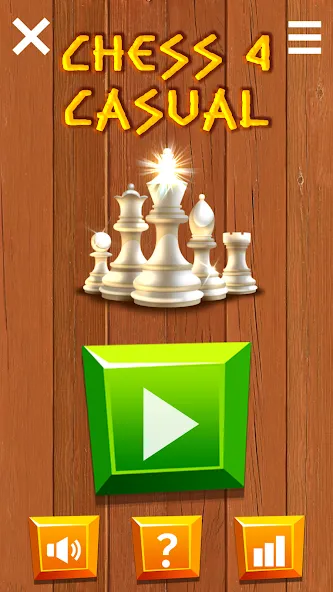 Chess 4 Casual - 1 or 2-player (Шахматы 4 для любителей)  [МОД Menu] Screenshot 1