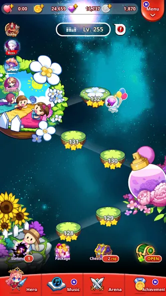 RhythmStar: Music Adventure (РитмСтар)  [МОД Mega Pack] Screenshot 5