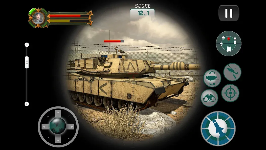 Army Tank Games Offline 3d  [МОД Много монет] Screenshot 2