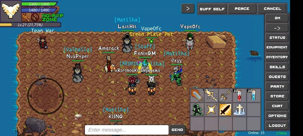 Delta Mmorpg (Дельта ММОРПГ)  [МОД Menu] Screenshot 2