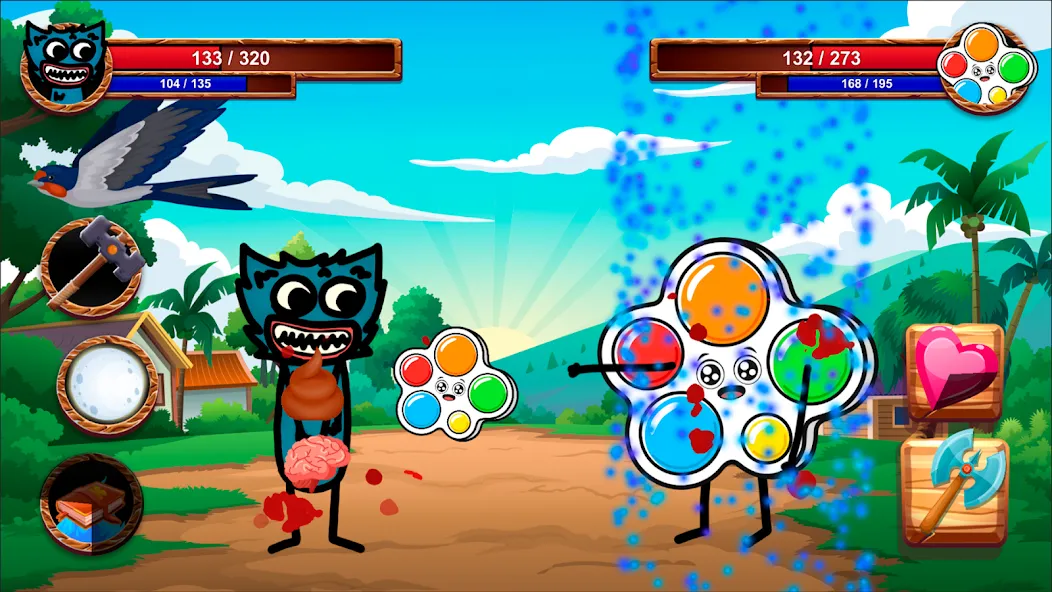 Cartoon Battle  [МОД Unlimited Money] Screenshot 1