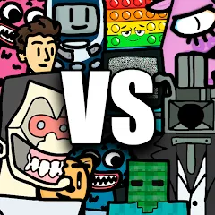 Скачать взломанную Cartoon Battle  [МОД Unlimited Money] - полная версия apk на Андроид