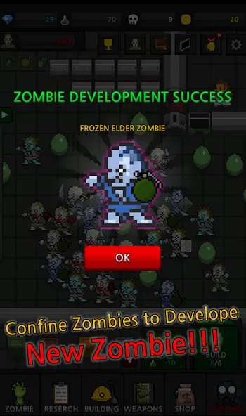 Grow Zombie VIP : Merge Zombie  [МОД Menu] Screenshot 4