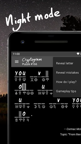 Cryptogram - puzzle quotes (Скрытограмма)  [МОД Много монет] Screenshot 4