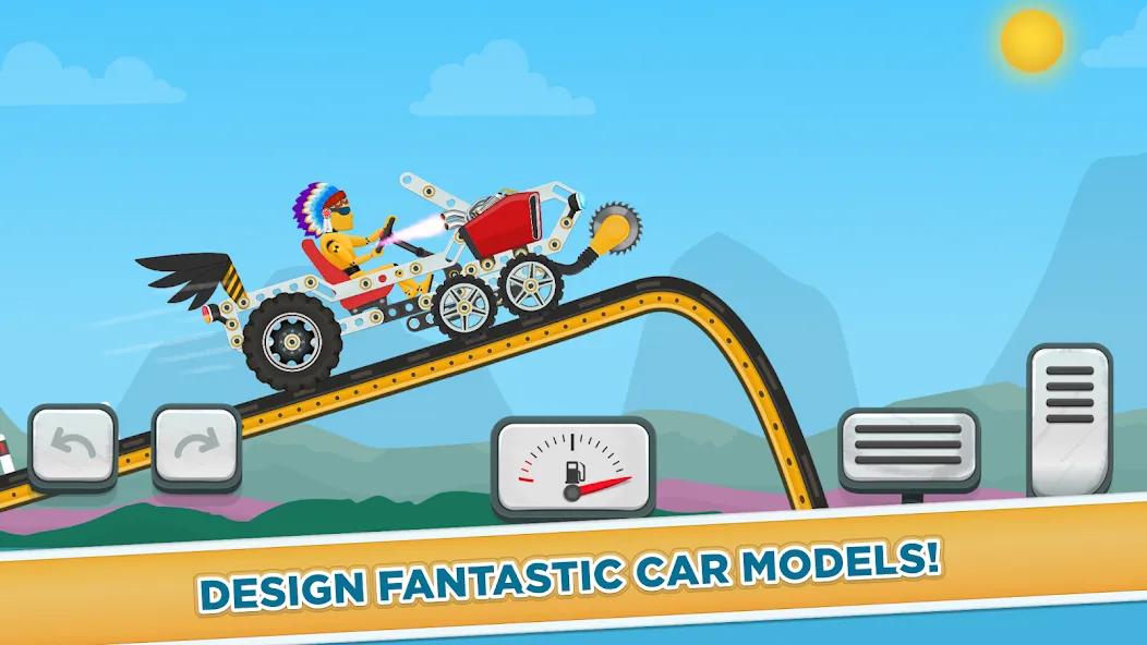 Car Builder & Racing for Kids  [МОД Меню] Screenshot 1